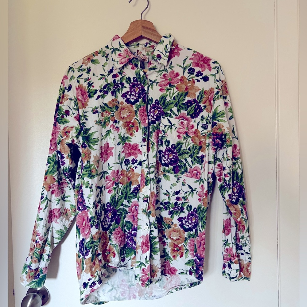 Floral Long Sleeve Shirt